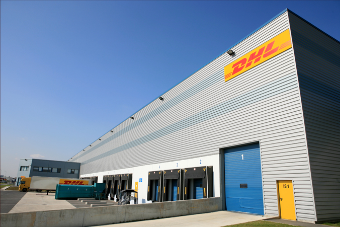 Reportage photo plateforme logistique DHL